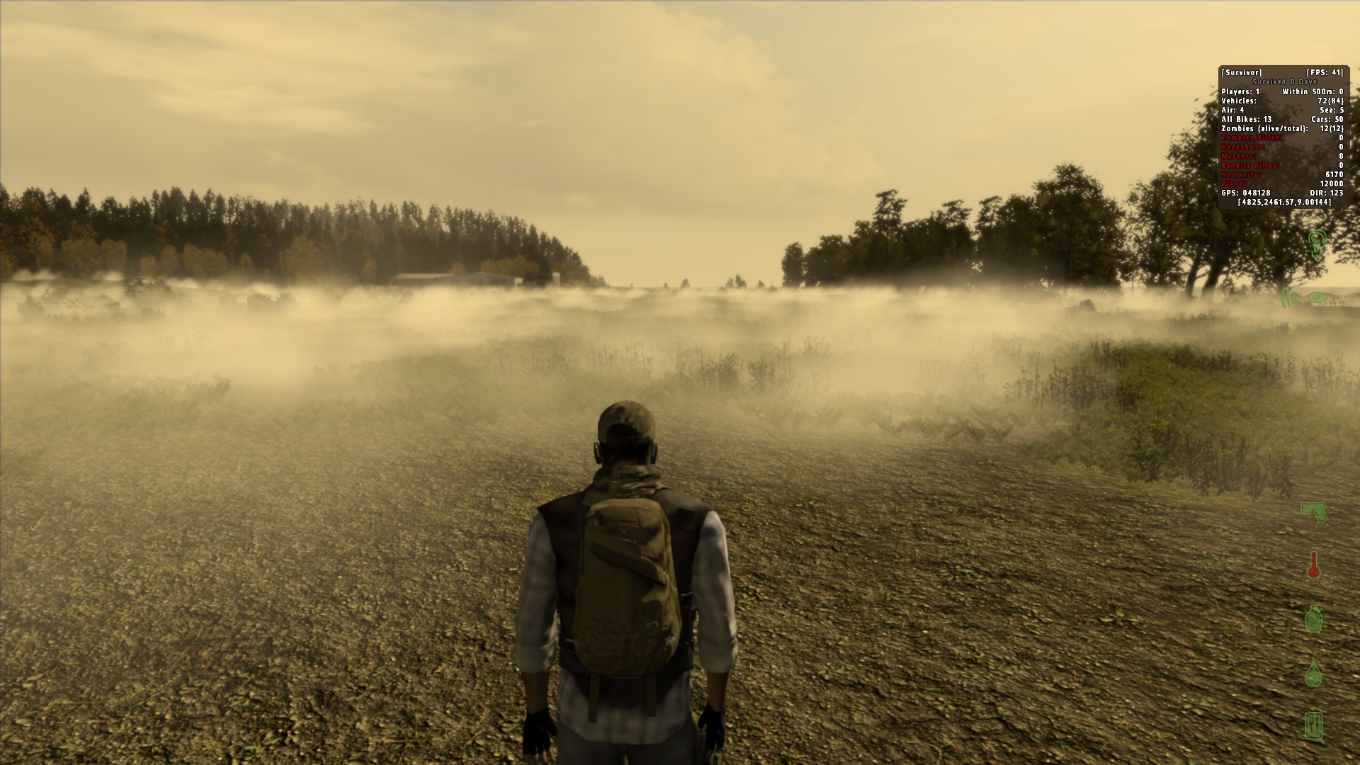 The man from the fog mod pe